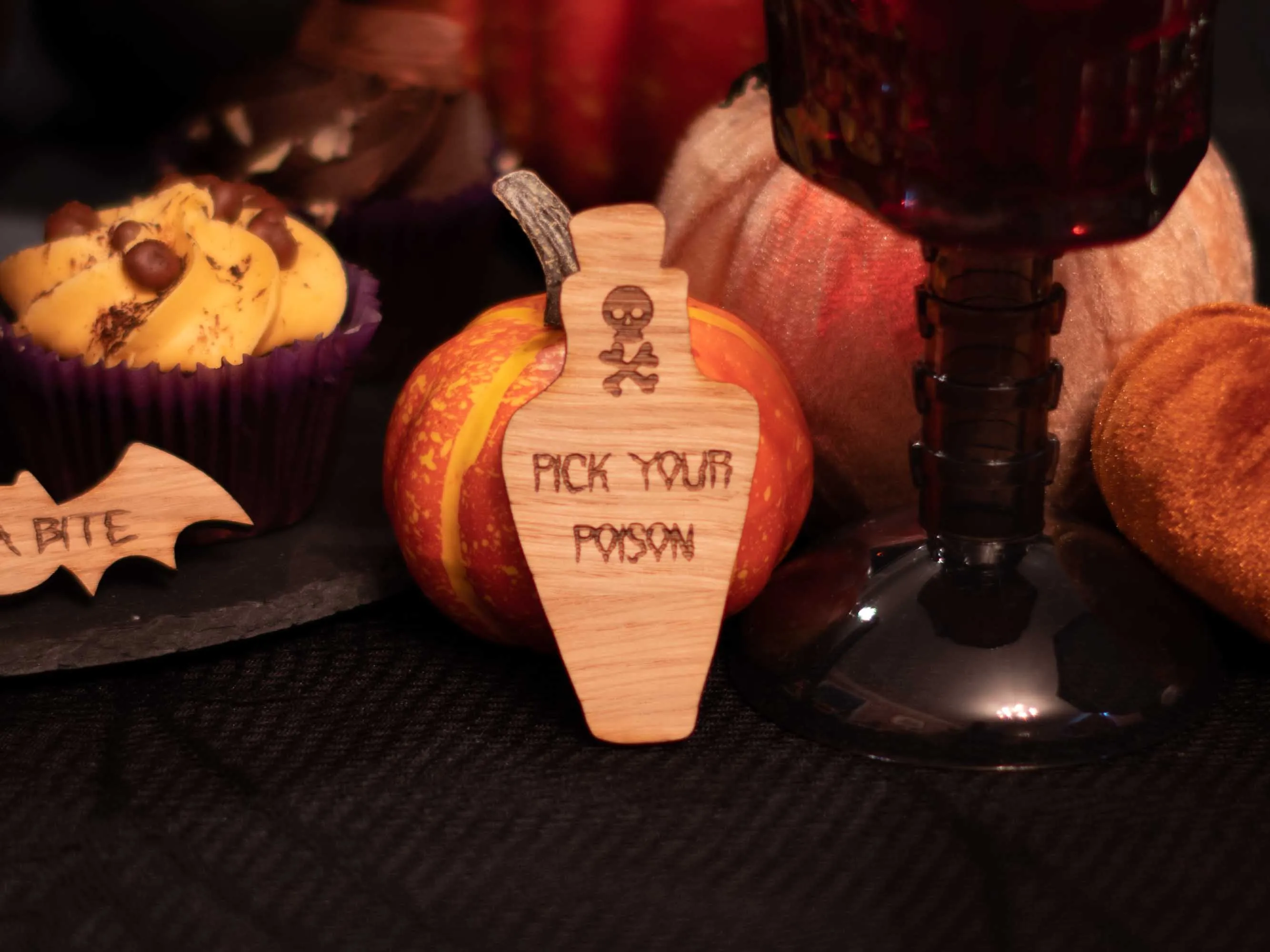 Halloween Fun Party Food Signs