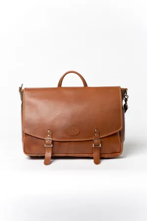 Handmade Leather and Canvas Messenger/Backpack