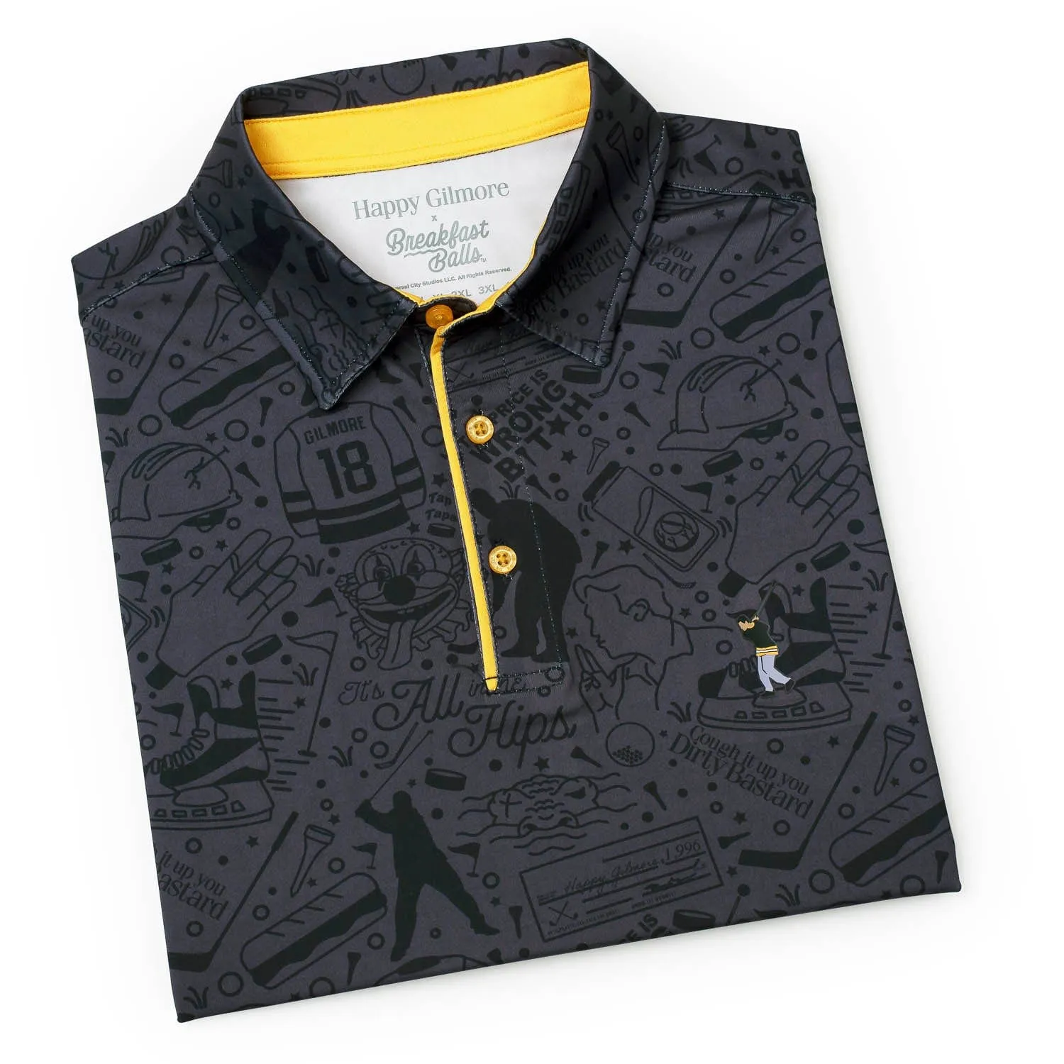 Happy Gilmore “Just Tap It In” – All-Day Polo