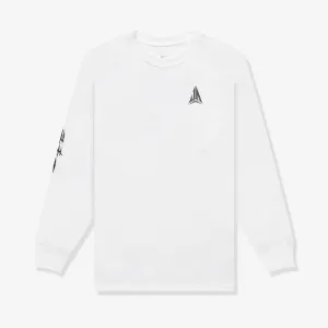 Ja Number 12 Long Sleeve T-Shirt - White