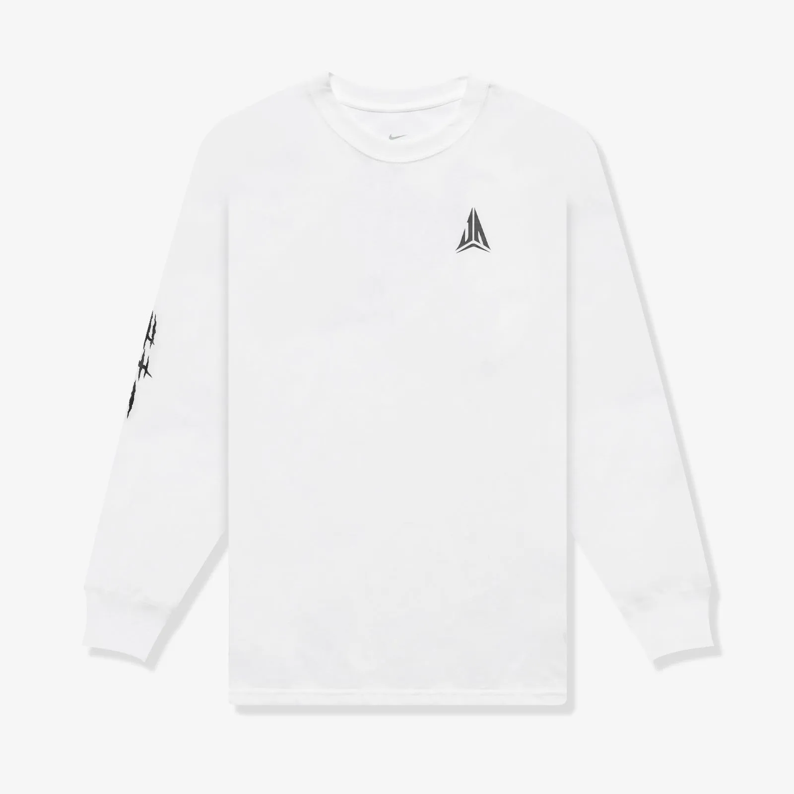 Ja Number 12 Long Sleeve T-Shirt - White