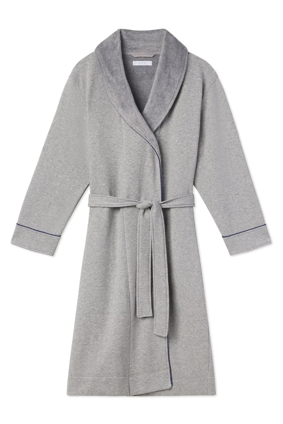 Men's Cozy Robe in Heather Gray