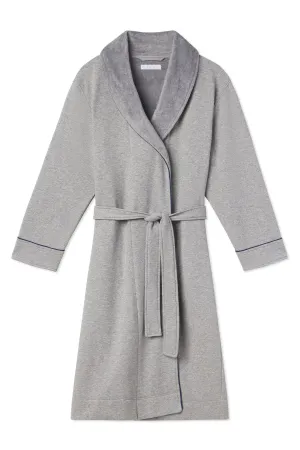 Men's Cozy Robe in Heather Gray