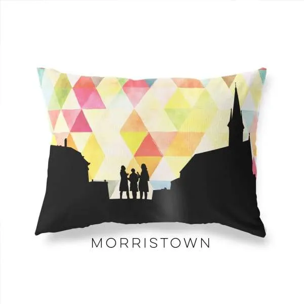 Morristown, New Jersey geometric skyline