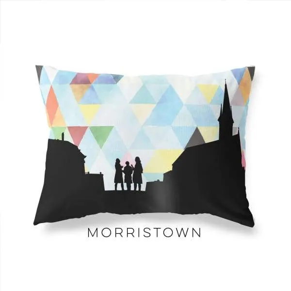 Morristown, New Jersey geometric skyline