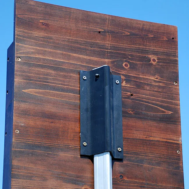 Mounting Adapter for Tri Telescoping Poles for Bat Houses