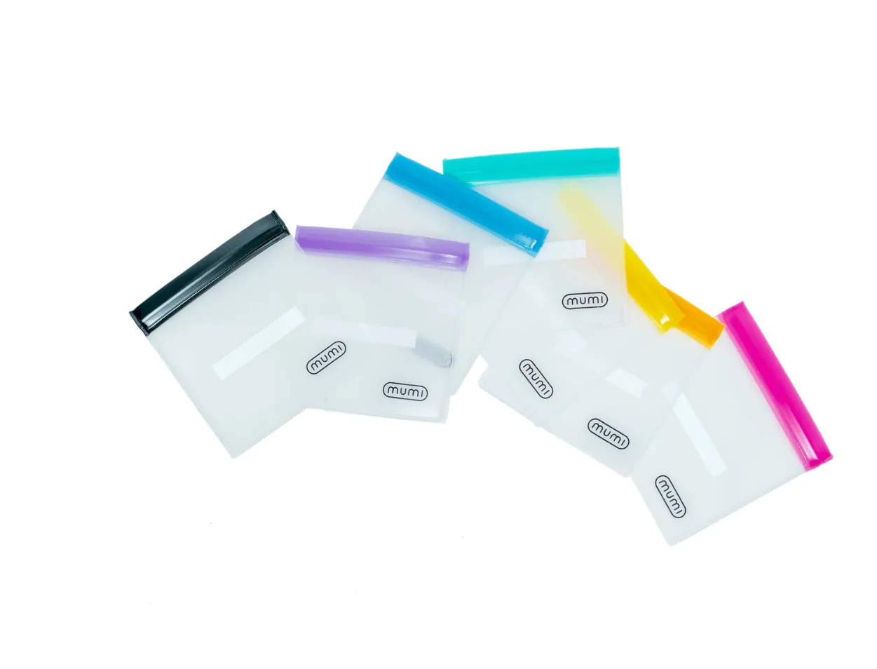 Mumi Mini Zip Pouches [set of 7]