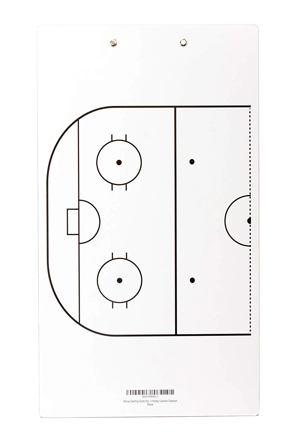 Murray Sporting Goods Dry Erase Hockey Coaches Clipboard