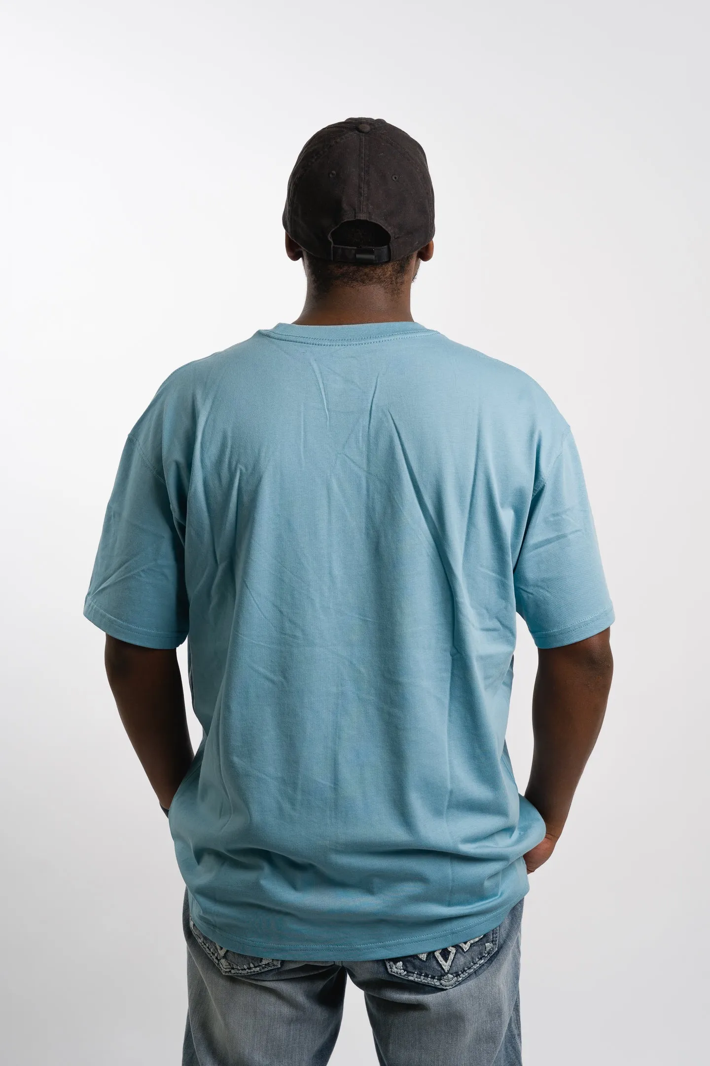 Nike SB Logo Skate Tee - DENIM TURQ