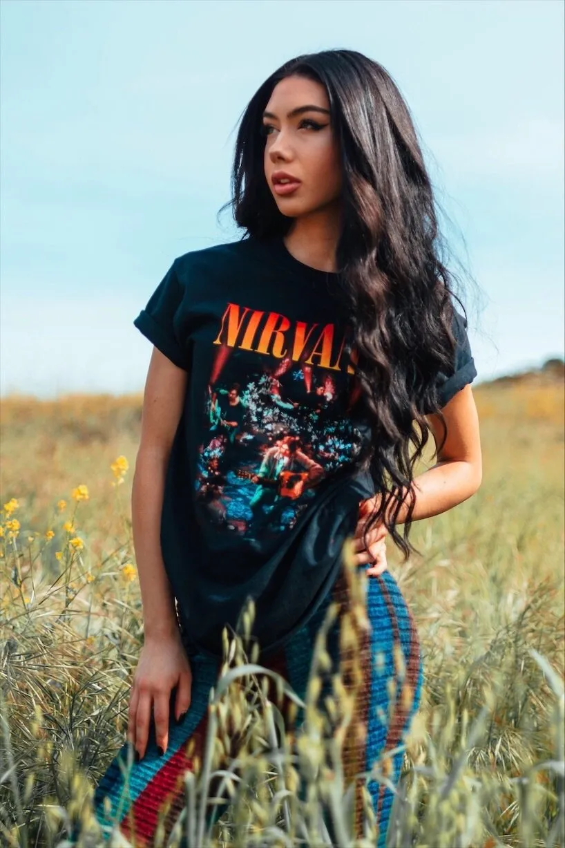NIRVANA VINTAGE BAND TEE