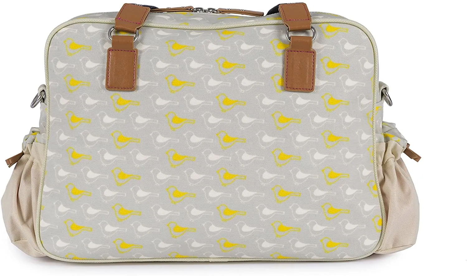 Not So Plain Jane Garden Birds Changing  Bag