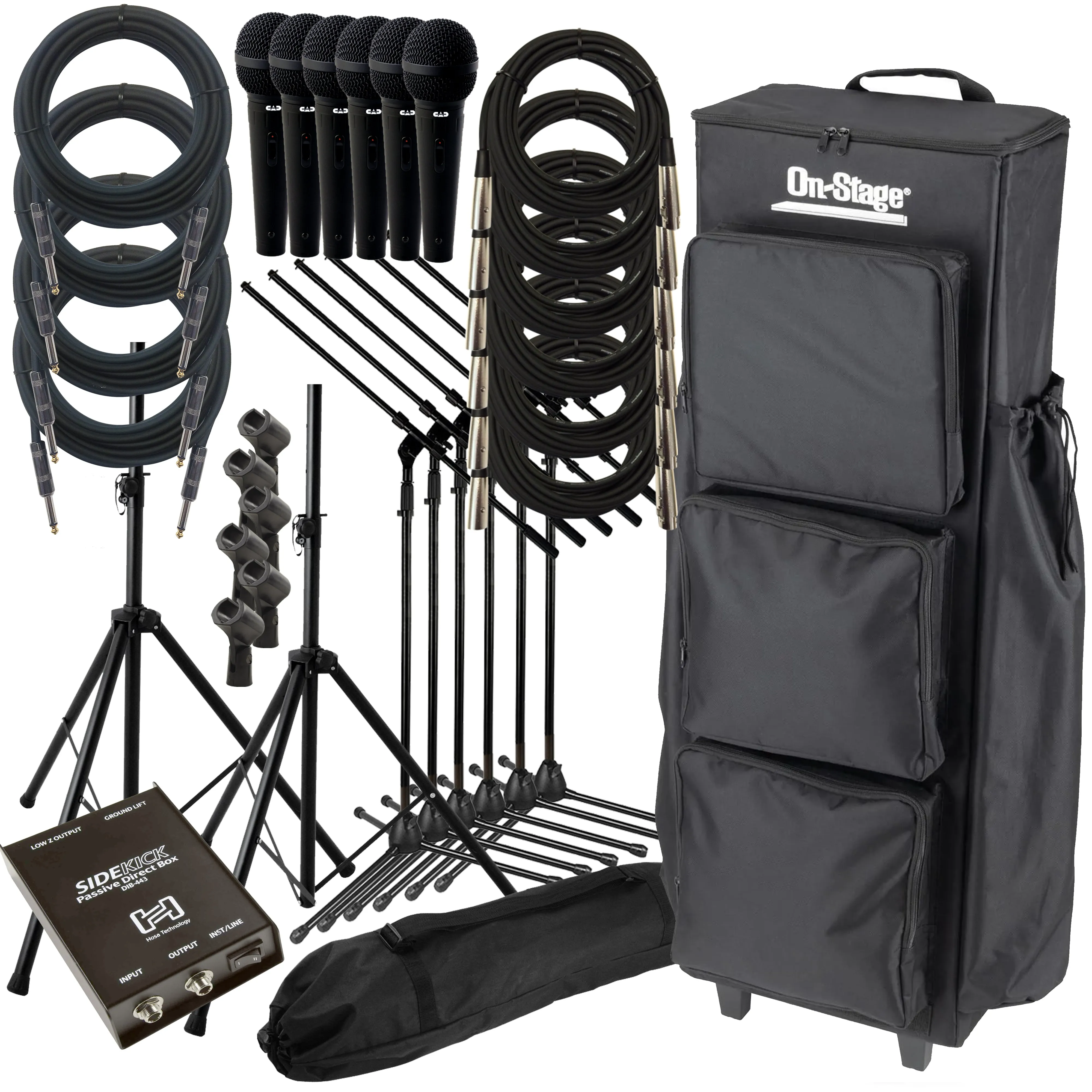 On-Stage GR9000 Gig Rider Gear Bag with Wheels STAGE RIG