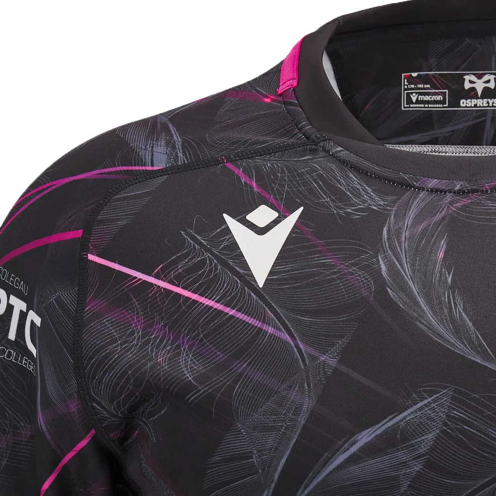 Ospreys Rugby 24/25 Home Jersey by Macron
