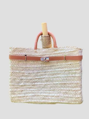 Panier Cuir Bag in Brown
