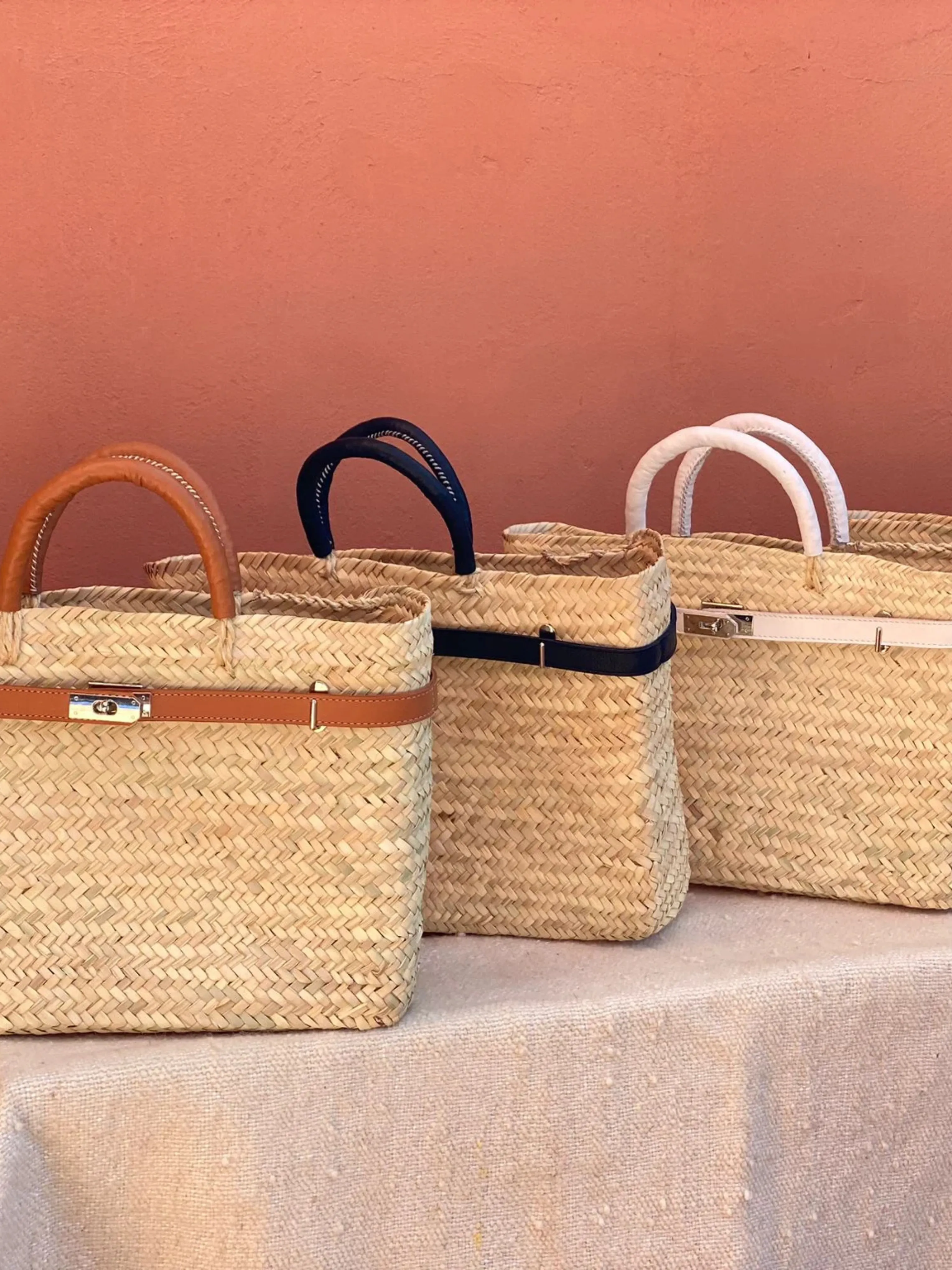 Panier Cuir Bag in Brown