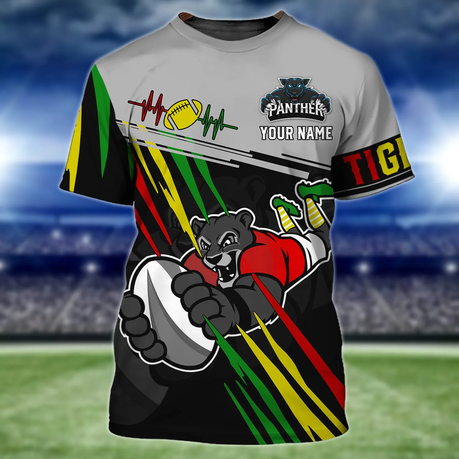 Penrith Panthers - Personalized Name 3D T-Shirt - ATM2K 239