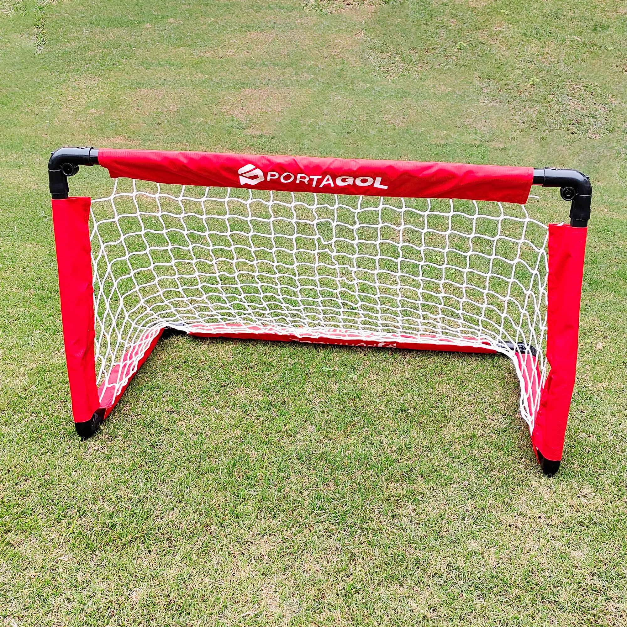 PORTAGOL Fast Fold PVC Goal 90x60cms - Ideal for Beginners