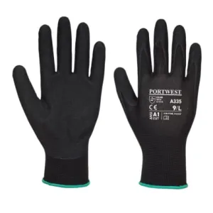 Portwest Dermi-Grip NPR15 Nitrile Sandy Grip Work Glove-A335