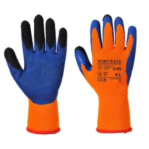 Portwest Duo-Therm Builders Grip Glove Thermal Glove (12 pairs) -A185