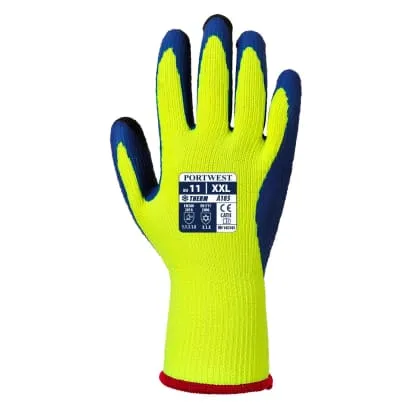 Portwest Duo-Therm Builders Grip Glove Thermal Glove (12 pairs) -A185