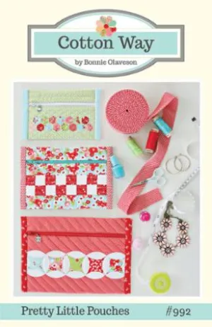Pretty Little Pouches by Bonnie Olaveson for Cotton Way