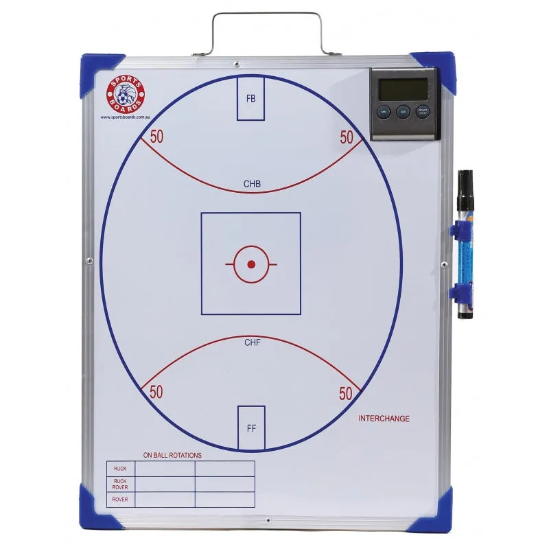 Pro Magnetic Coaches Carry Board 36cm x 46cm