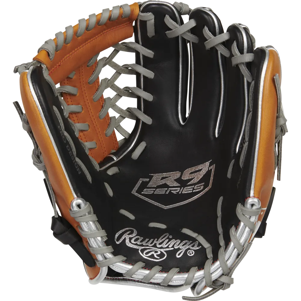 Rawlings R9 11.5" ContoUR Baseball Glove: R9115U-4BT