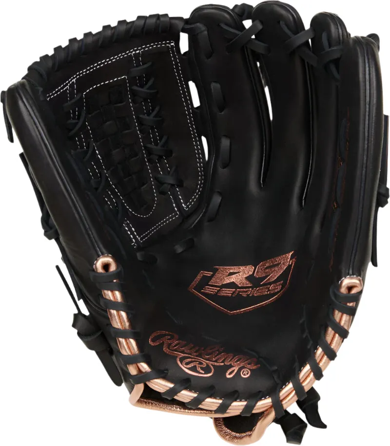 Rawlings R9 12.5" Fast-Pitch Pitcher/Outfielder Glove R9SB125-18B
