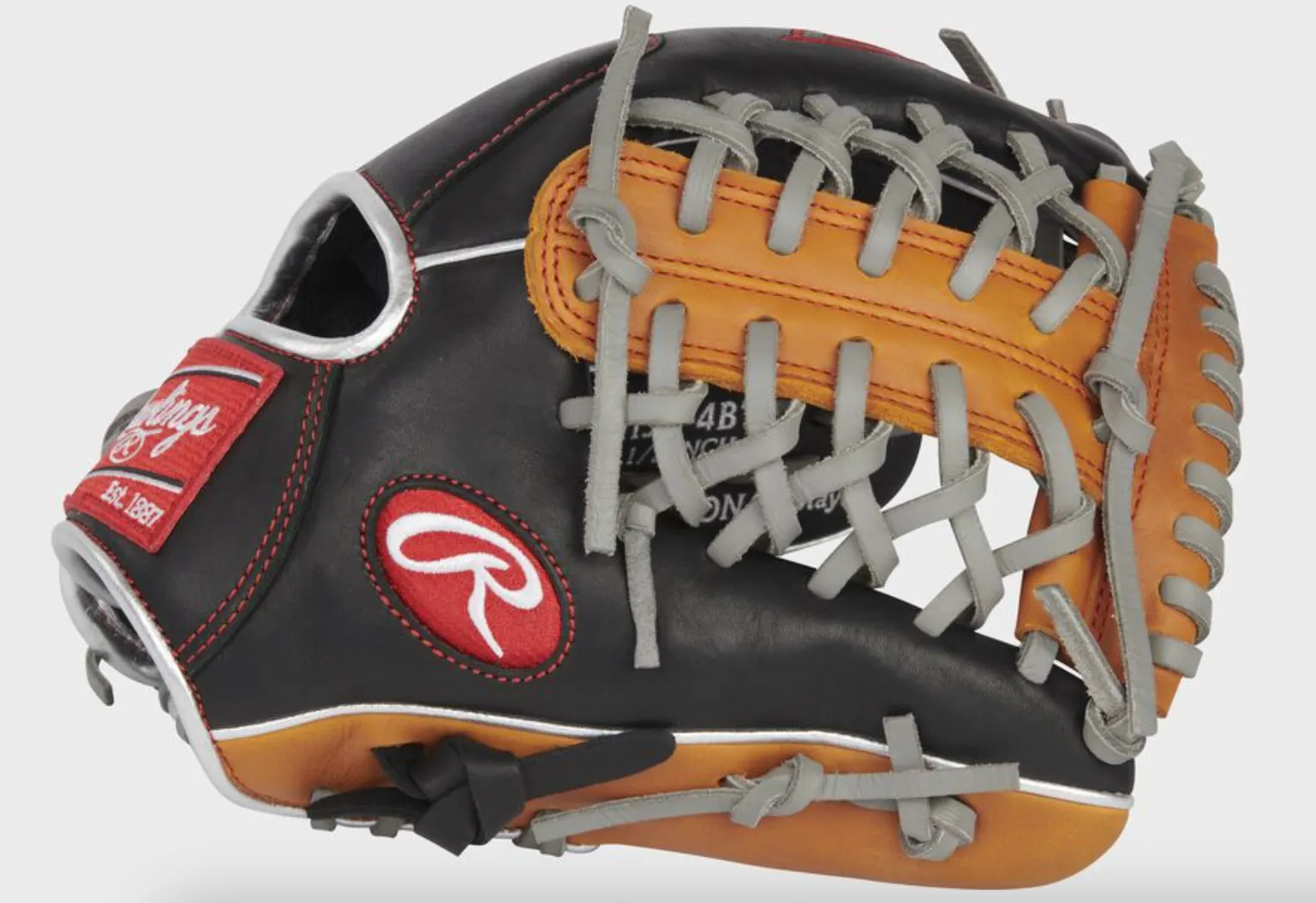 Rawlings R9 Contour 11.5" Baseball Glove R9115U-4BT
