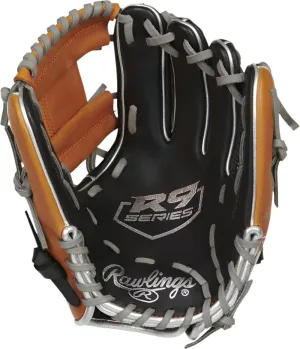 Rawlings R9 ContoUR Baseball Glove 11.25" R91125U-BT