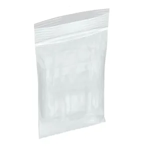 Reclosable Poly Bags - 3" x 4" - 4 Mil - 1,000 / Box - 6,000 / Case