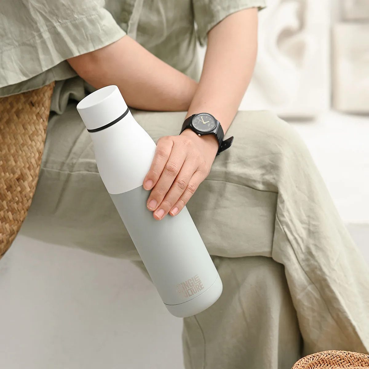 Reusable Stainless Steel Water Bottle