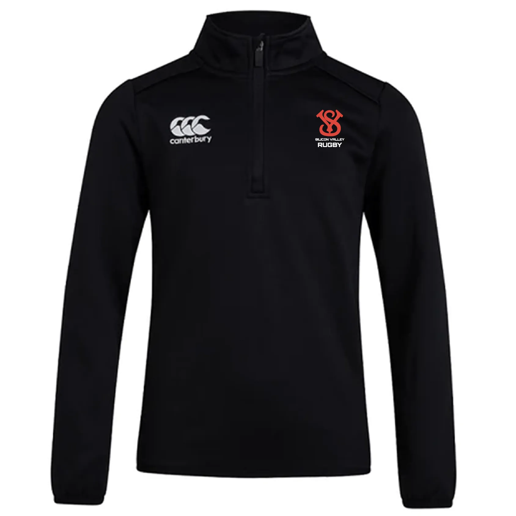 Silicon Valley Club 1/4 Zip Mid Layer Training Top by Canterbury