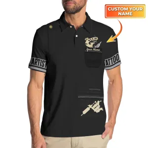 Tattoo Art D99 3D Polo Shirt With Pocket