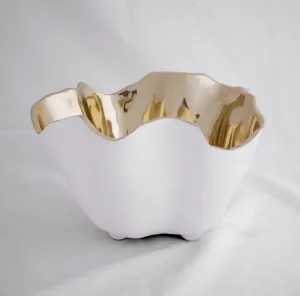 Thanni Mystic Ice Bucket White and Gold