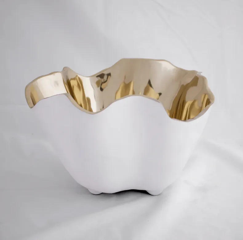 Thanni Mystic Ice Bucket White and Gold