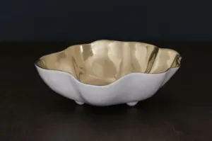 Thanni Soho Onyx Medium Bowl- White