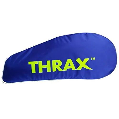 Thrax Astra Series Badminton Kit Bag (Black Blue and Lime)