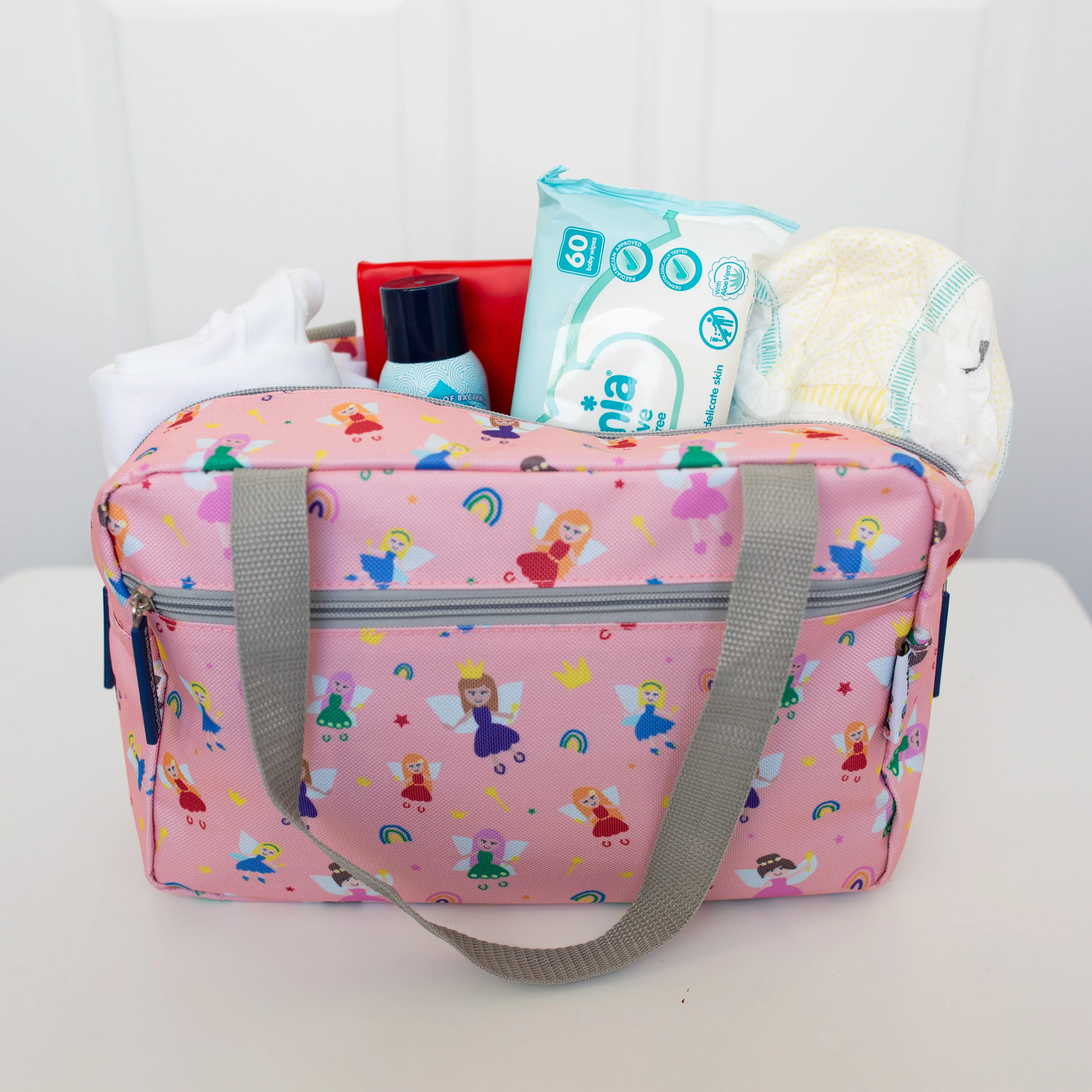 Tiddler Travel Bag | Multi-purpose insulated bag | Ideal wash bag, nappy bag, lunch bag & more!