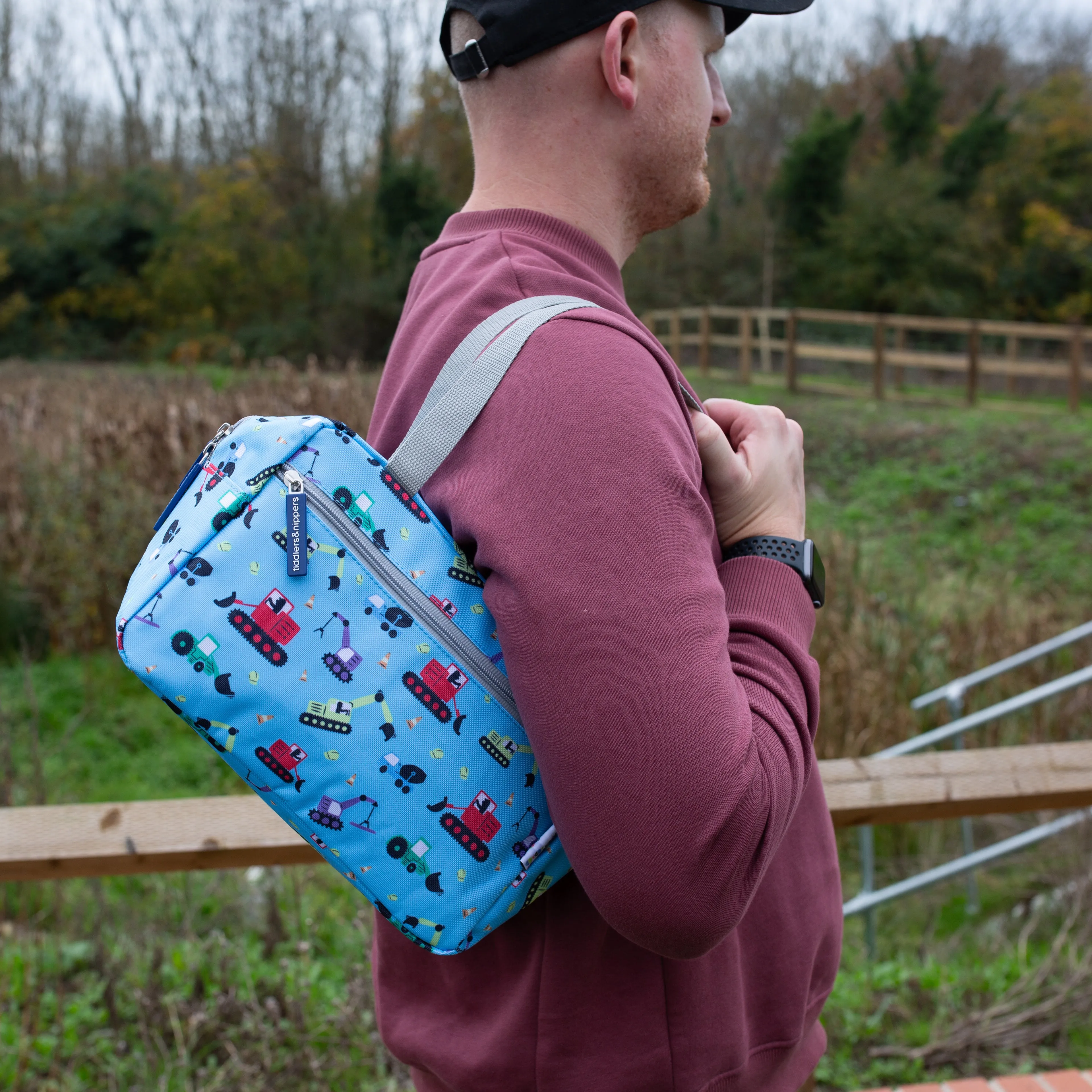 Tiddler Travel Bag | Multi-purpose insulated bag | Ideal wash bag, nappy bag, lunch bag & more!