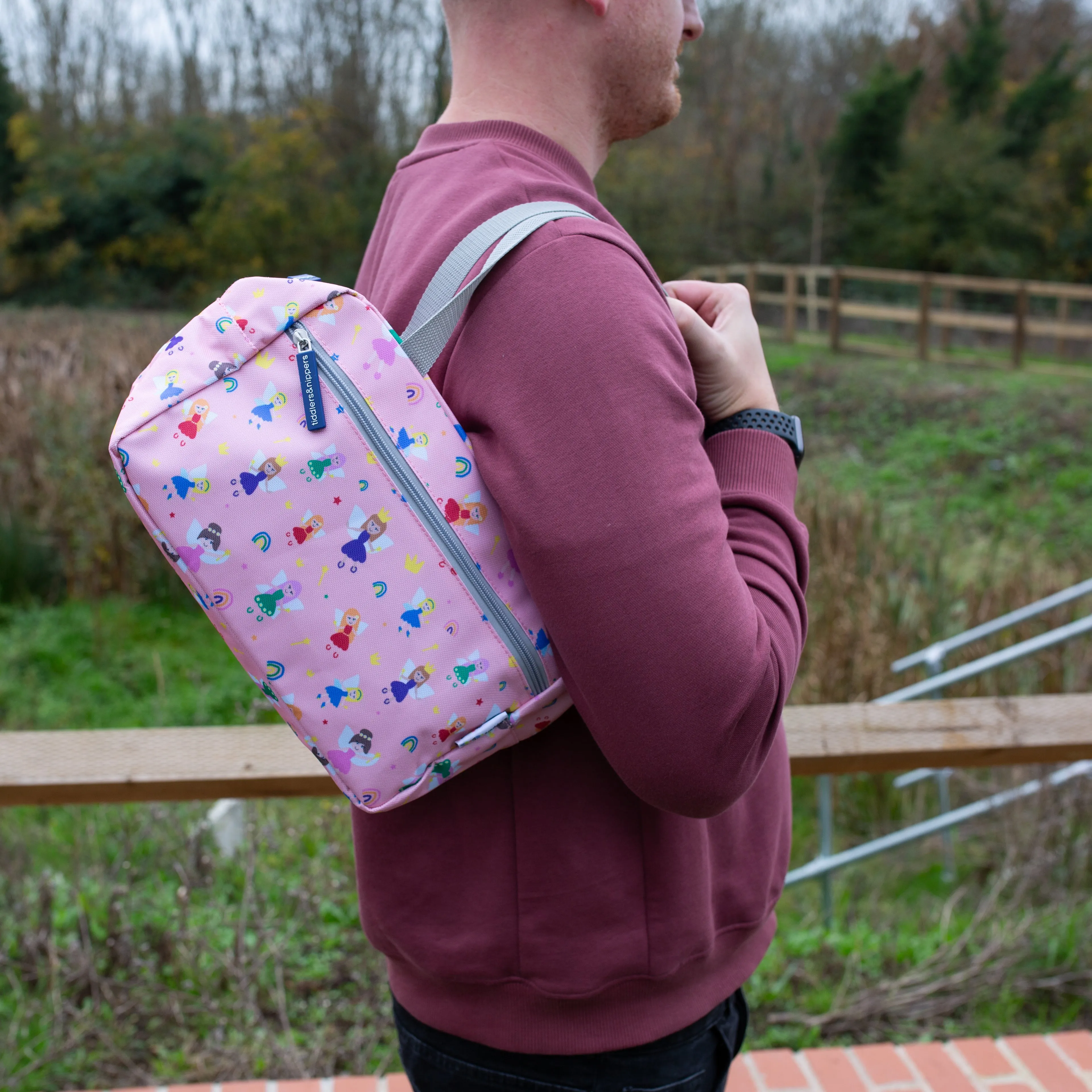 Tiddler Travel Bag | Multi-purpose insulated bag | Ideal wash bag, nappy bag, lunch bag & more!