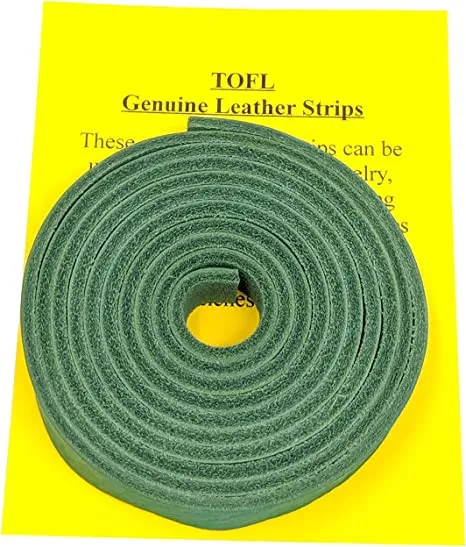 TOFL Leather Strap | 72 Inches Long | 3/4 Inch Wide | 1 Leather Strip