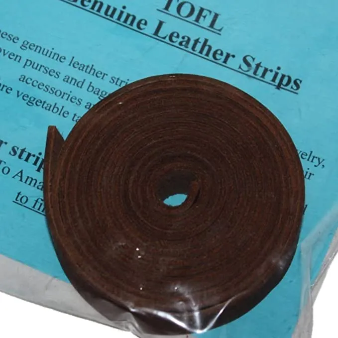 TOFL Leather Strap | 72 Inches Long | 3/4 Inch Wide | 1 Leather Strip