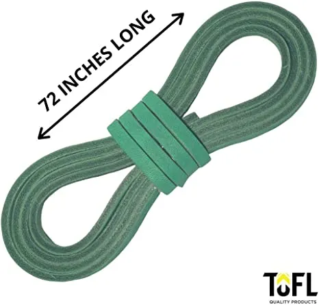TOFL Leather Straps | 2 Pieces | 72 Inches Long | 1/4 Inch Wide | 1/8 Inch Thick
