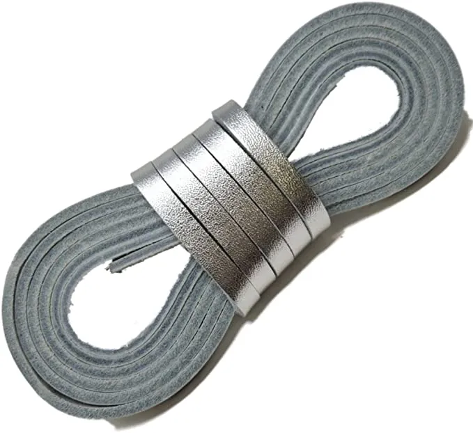TOFL Leather Straps | 2 Pieces | 72 Inches Long | 1/4 Inch Wide | 1/8 Inch Thick