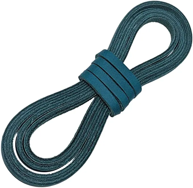 TOFL Leather Straps | 2 Pieces | 72 Inches Long | 1/4 Inch Wide | 1/8 Inch Thick