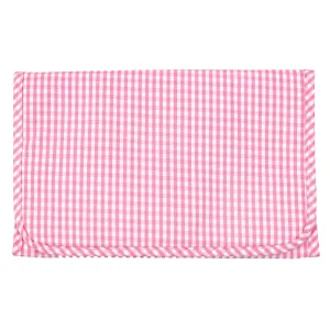 TRVL Design - Game Changer Pad - Baby Changing Pad - Baby Gift - Pink Gingham