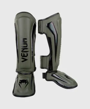 VENUM ELITE STANDUP SHINGUARDS-KHAKI/BLACK
