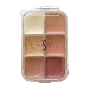 Vueset - 'Seneca' (6 Section) Empty Container Palette