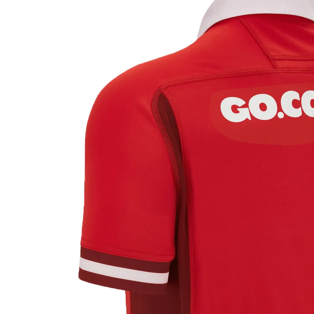 Wales 6 Nations Home Jersey 23/25 by Macron